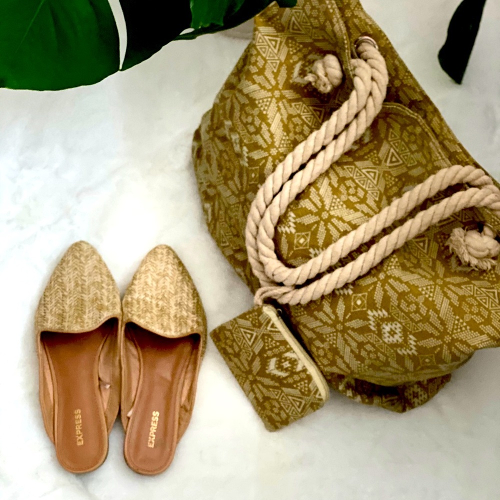 Sandalwood Boho Mules